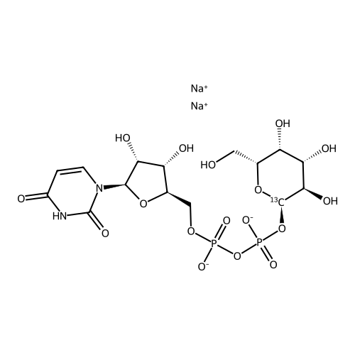 uridine diphosphate-?-D-galactose (disodium salt)[1-13C]