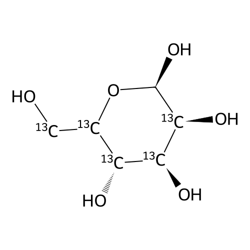 "D-glucose[2,3,4,5,6-13C5]"