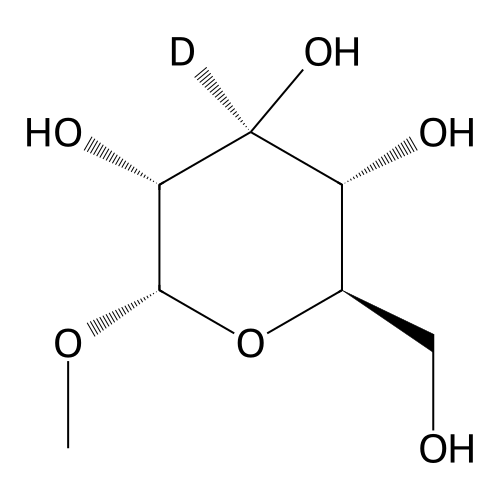 methyl ?-D-glucopyranoside[3-D]
