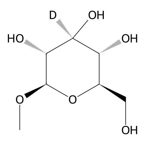 methyl ?-D-glucopyranoside[3-D]