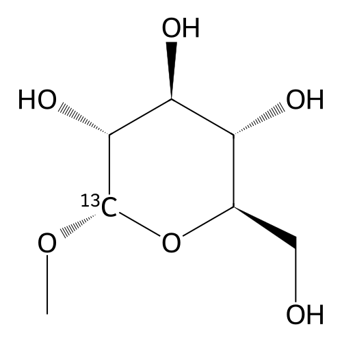 methyl ?-D-glucopyranoside[1-13C]