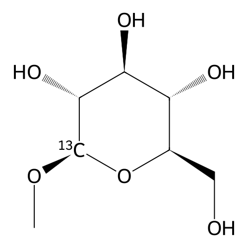 methyl ?-D-glucopyranoside[1-13C]