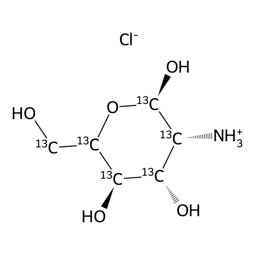 2-amino-2-deoxy-D-glucose hydrochloride[UL-13C6]