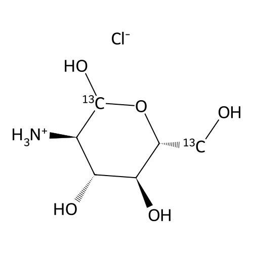 "2-amino-2-deoxy-D-glucose hydrochloride[1,6-13C2]"