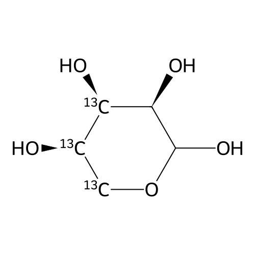 "D-ribose[3,4,5-13C3]"