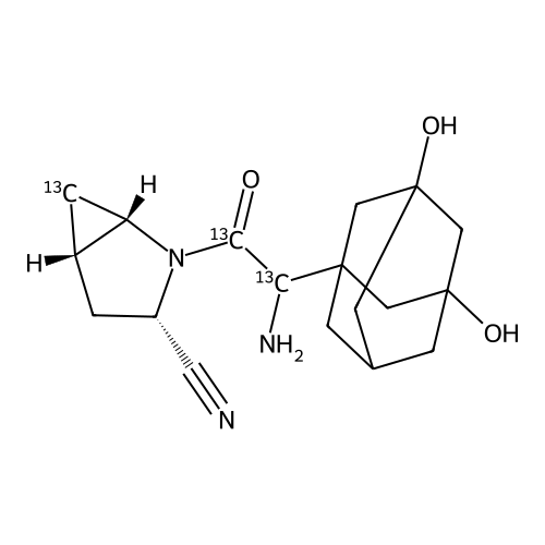 5-Hydroxy Saxagliptin-13C3