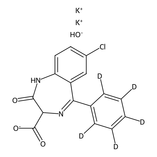 Clorazepic Acid-D5 Dipotasium Salt