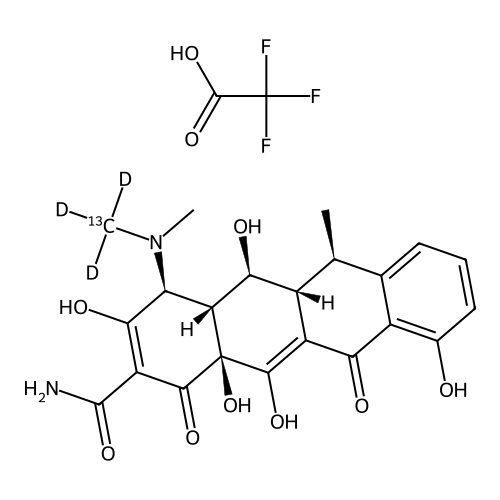 Doxycycline-13C-D3 TFA salt
