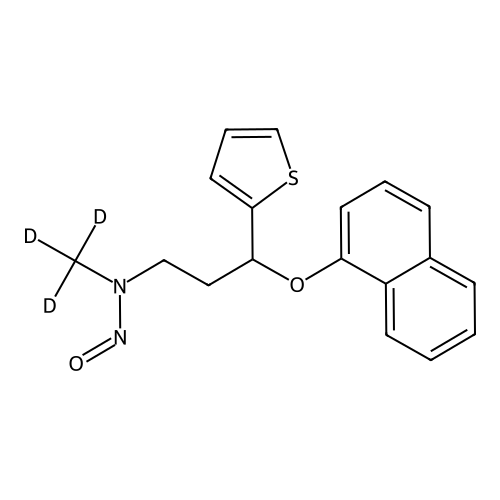 Racemic Duloxetine Nitroso-D3