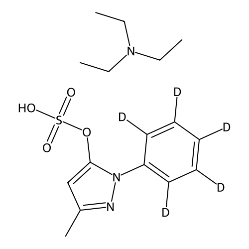 Edaravone Sulfate Triethylamine SaltD5