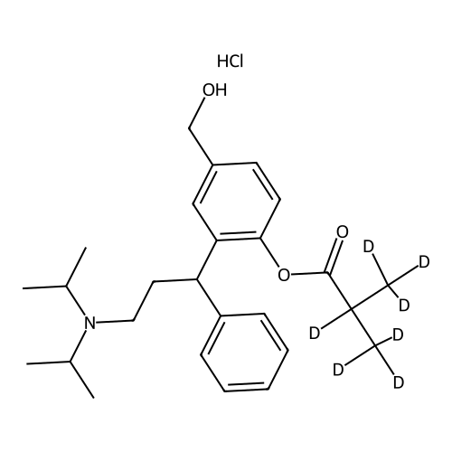 rac-Fesoterodine-D7 Hydrochloride