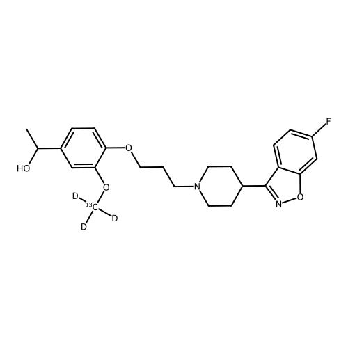 Iloperidone-13C-d3 Metabolite P88