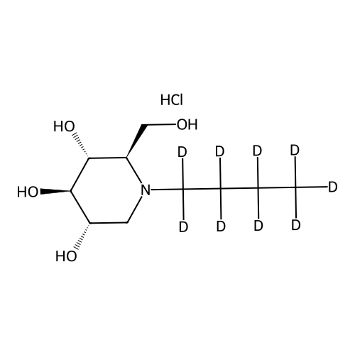 Miglustat-D9 Hydrochloride