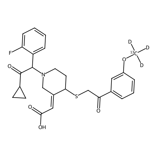 Prasugrel Metabolite Derivative-13C-d3