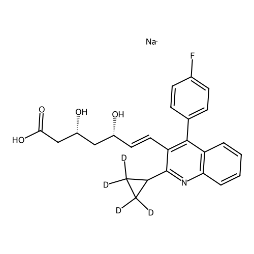 Pitavastatin-D4 Sodium Salt