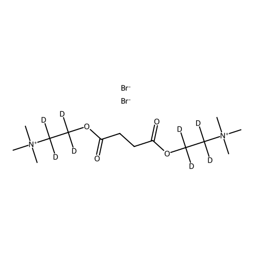 "Succinyl(choline-1,1,1`,1`,2,2,2`,2`-d8) Bromide"