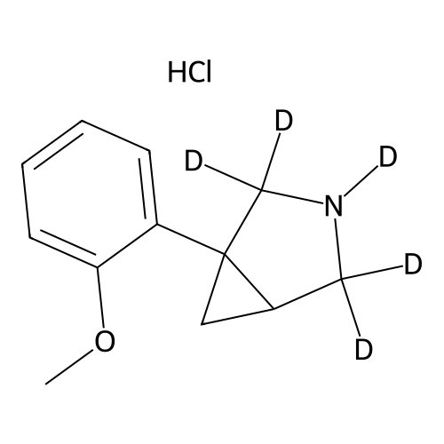 1-(2-Methoxyphenyl)-3-azabicyclo[3.1.0]hexane Hydrochloride-d5