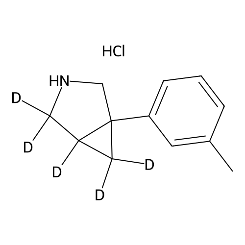 1-(3-Methylphenyl)-3-azabicyclo[3.1.0]hexane Hydrochloride-d5