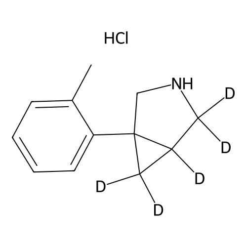 1-(2-Methylphenyl)-3-azabicyclo[3.1.0]hexane Hydrochloride-d5