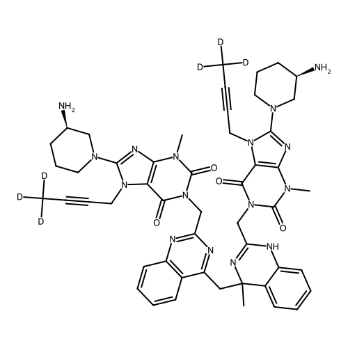 Linagliptin Methyldimer-d6