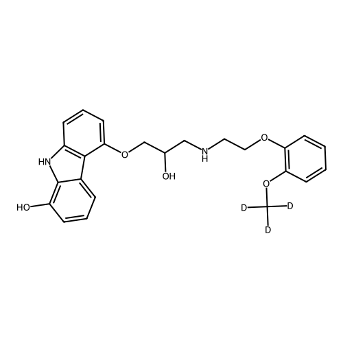8-Hydroxy Carvedilol-d3