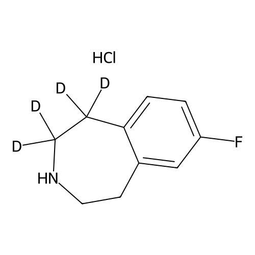 "7-Fluoro-2,3,4,5-tetrahydro-1H-3-benzazepine-d4 Hydrochloride"