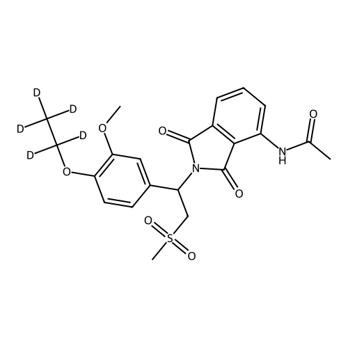rac-4’-O-Ethyl-3’-O-methyl Apremilast-d5