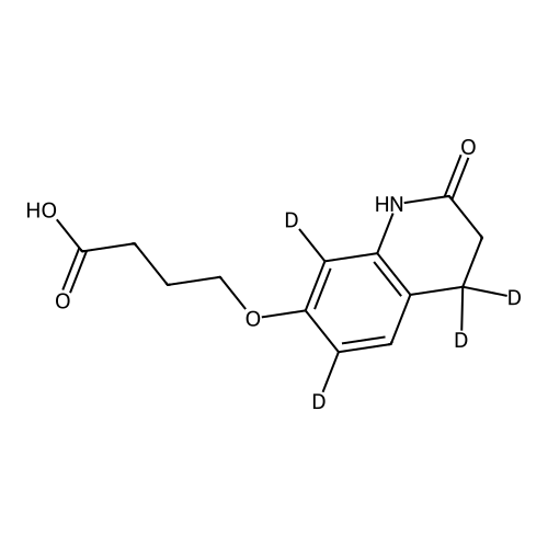 "3,4-Dihydro-7-(3’carboxy)propoxy-2(1H)-quinolinone-d4"