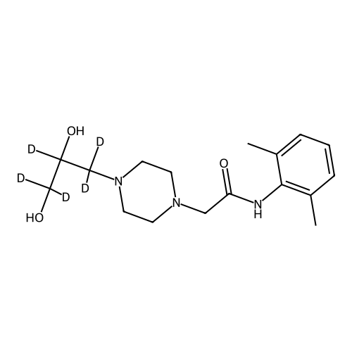 O-Desaryl Ranolazine-d5