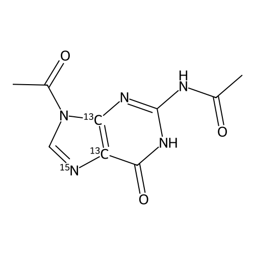"N2,9-Diacetylguanine-13C2,15N"