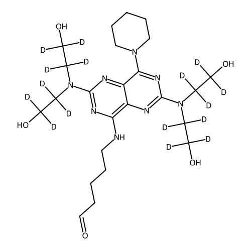 4-Despiperidinyl-4-(5-oxopentylamino) Dipyridamole-d16