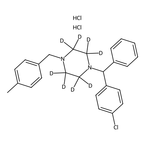 3-Desmethyl 4-Methyl Meclizine Dihydrochloride-d8