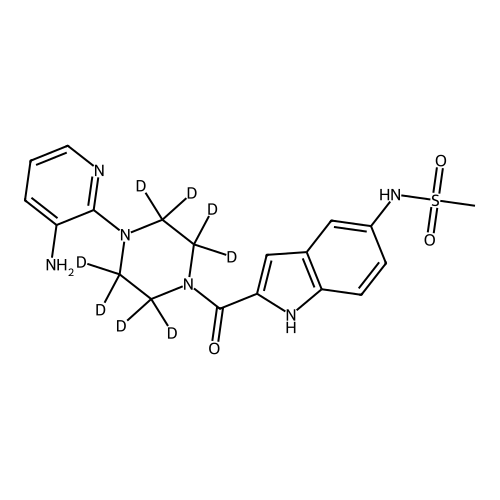 N-Desisopropyl Delavirdine-d8
