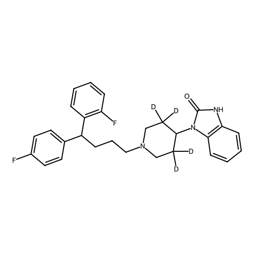 4-Desfluoro-2-fluoro Pimozide-d4