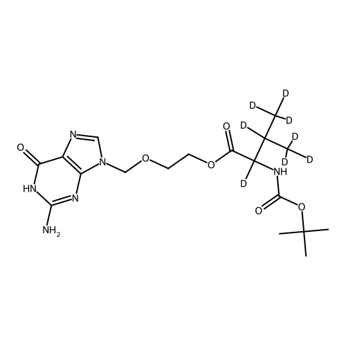 N-t-Boc-valacyclovir-d8