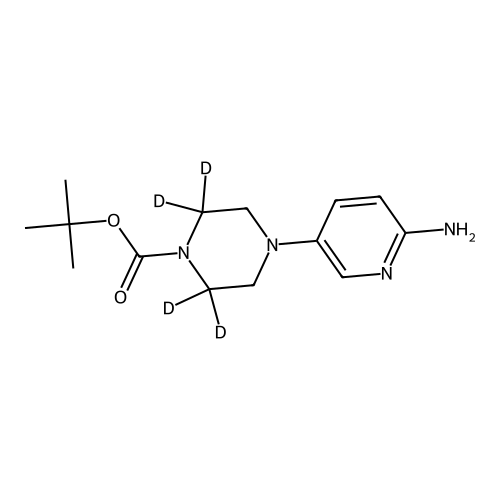 1-Boc-4-(6-aminopyridin-3-yl)piperazine-d4
