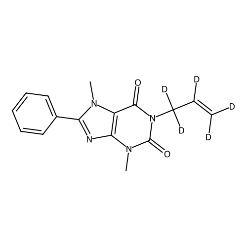 "1-Allyl-3,7-dimethyl-8-phenylxanthine-d5"