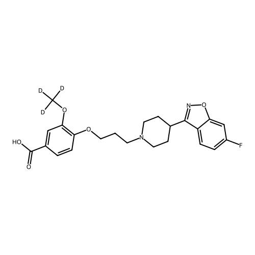 Iloperidone Carboxylic Acid-d3