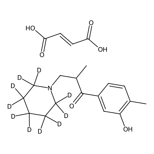 3-Hydroxy Tolperisone-d10 Maleate