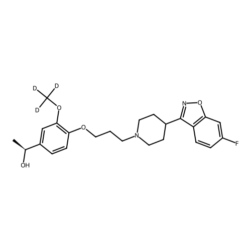 (S)-Hydroxy Iloperidone-d3