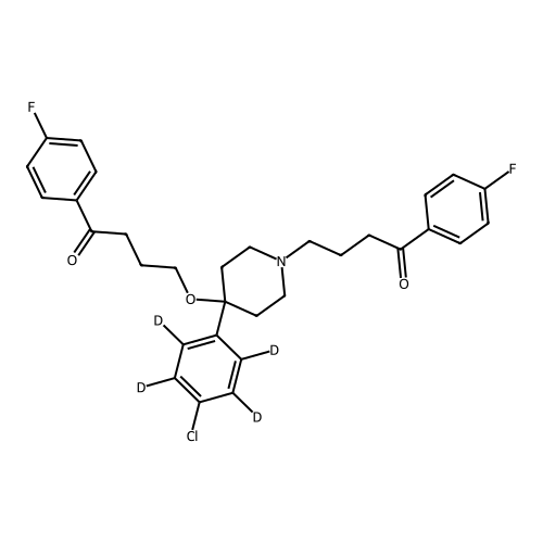 O-(1-(4-Fluorophenyl)butan-1-one)haloperidol-d4