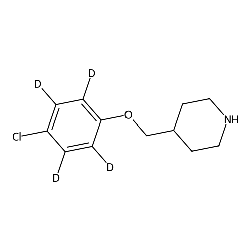 4-[(4-Chlorophenoxy)methyl]piperidine-d4