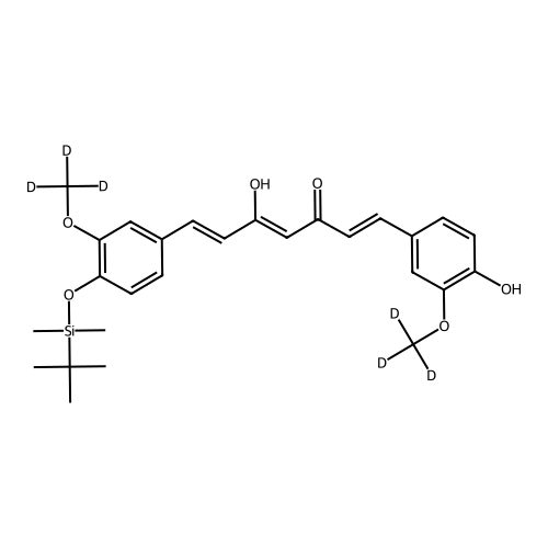 O-tert-Butyl-dimethylsilyl Curcumin-d6