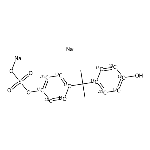 Bisphenol A Monosulfate Disodium-13C12