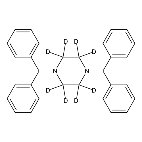 "1,4-Bis(benzhydryl)piperazine-d8 Dihydrochloride"