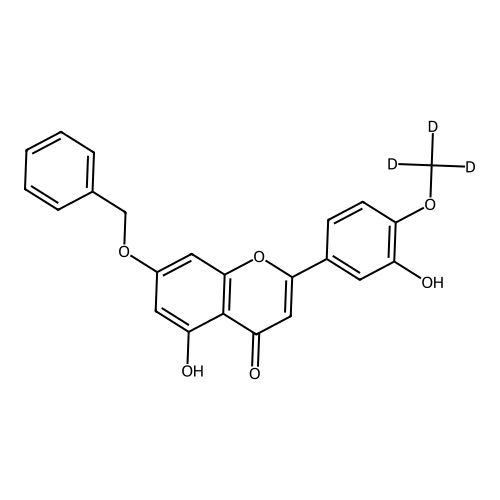 7-O-Benzyldiosmetine-d3