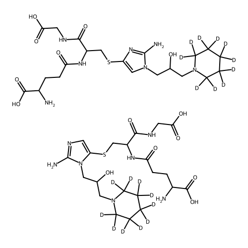 Amino-Pimonidazole Glutathione Conjugate-d10