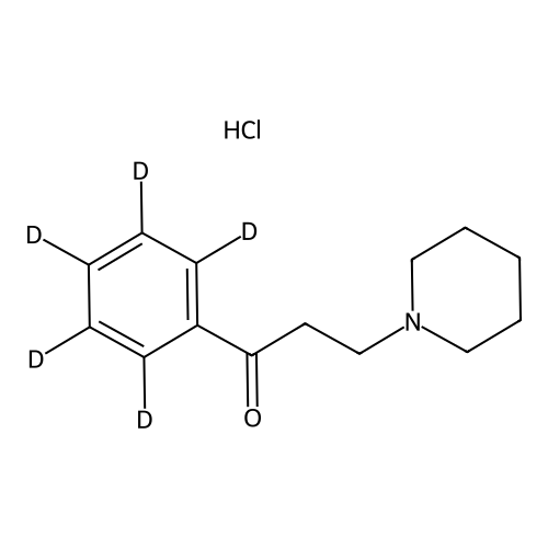3-Piperidinopropiophenone-d5 Hydrochloride