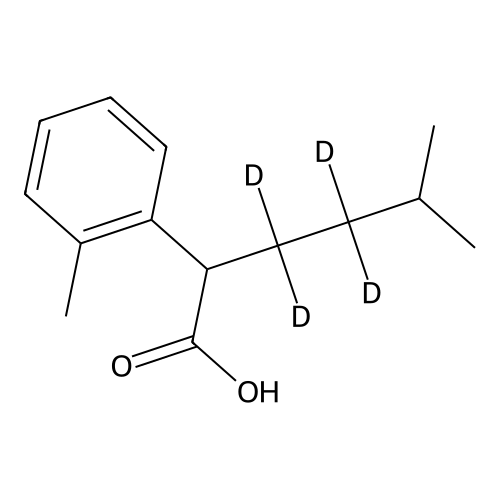 5-Methyl-2-(2-tolyl)hexanoic Acid-d4