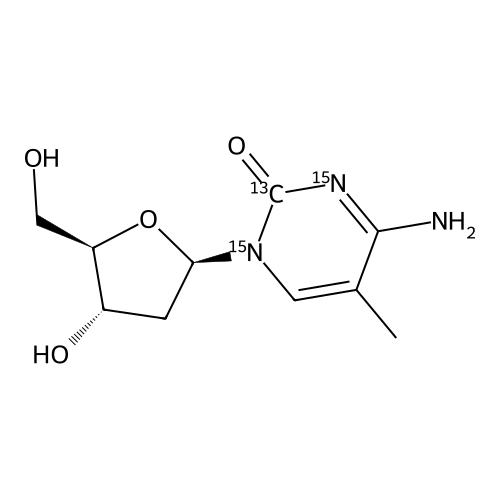 "5-Methyl-2’-deoxy Cytidine-13C,15N2"